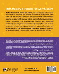 The EduProtocol Field Guide Math Edition achterzijde