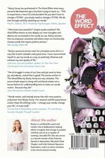 The WORD EFFECT achterzijde