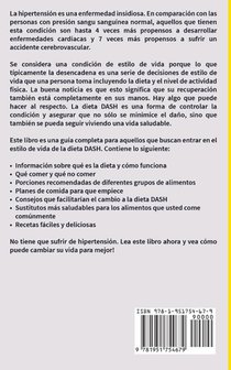 Dieta DASH achterzijde