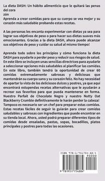 Dieta DASH achterzijde