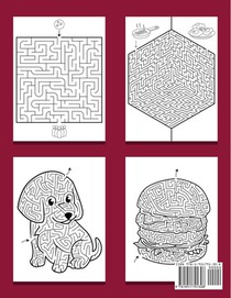Mazes For Kids Ages 8-12 achterzijde