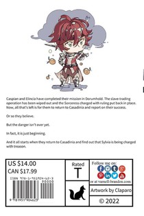 Arcadia's Ignoble Knight, Vol. 9 achterzijde