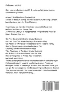 Airbrush Small Business Startup book achterzijde