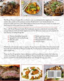 Power Pressure Cooker XL Cookbook achterzijde