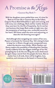 A Promise in the Keys achterzijde