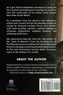 Portia Oakeshott, Dinosaur Veterinarian achterzijde