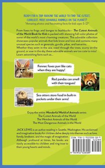 The Cutest Animals of the World Book for Kids achterzijde