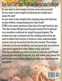 New Instant Weight Loss Freestyle Cookbook achterzijde