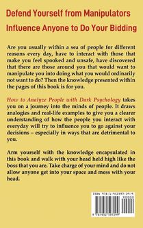 How to Analyze People with Dark Psychology achterzijde