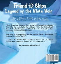 Friend Ships - Legend of the White Wolf achterzijde