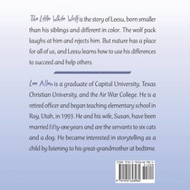 The Little White Wolf achterzijde