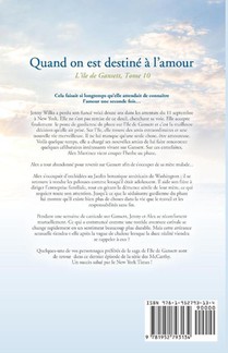 Quand on est destine a l'amour achterzijde
