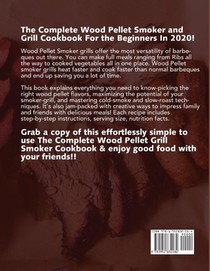 The Complete Wood Pellet Grill Smoker Cookbook 2020 achterzijde