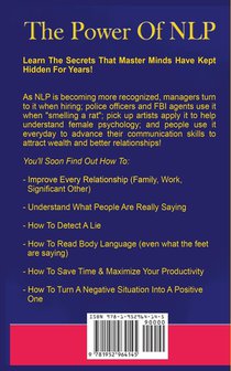 The Power of Nlp achterzijde