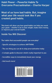 Habit Power achterzijde