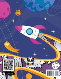 Solar System Book for Kids 3-5 Space Science Activity Workbook achterzijde