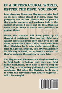 A Wizard in the Way achterzijde