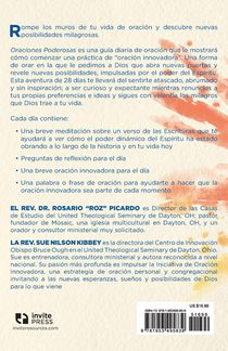 Oraciones Poderosas achterzijde