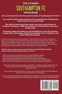 The Ultimate Southampton FC Trivia Book achterzijde