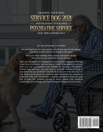 Training Your Own Service Dog AND Training Your Own Psychiatric Service Dog 2021 achterzijde