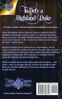 To Defy a Highland Duke achterzijde