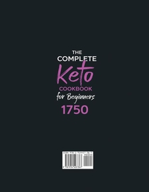 The Complete Keto Cookbook for Beginners achterzijde