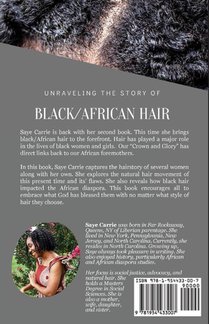 Unraveling the Story of Black/African Hair achterzijde