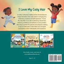 I Love My Coily Hair achterzijde