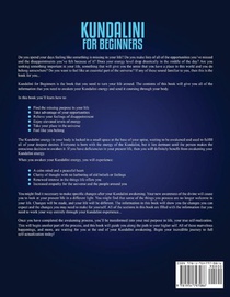 Kundalini for Beginners achterzijde