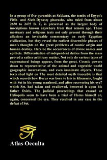 HORUS IN THE PYRAMID TEXTS achterzijde