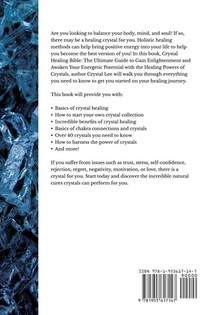 Crystal Healing Bible achterzijde