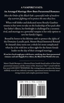 A Vampire's Fate achterzijde
