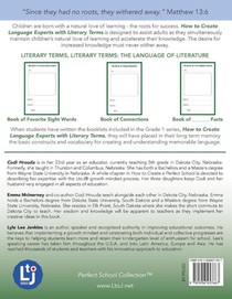 How to Create Language Experts with Literary Terms Grade 1 achterzijde