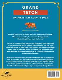 Grand Teton National Park Activity Book achterzijde
