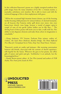 Songs of Archilochus achterzijde