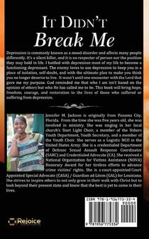 It Didn't Break Me achterzijde