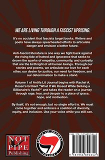 Antifa Lit Journal, Volume 1 achterzijde