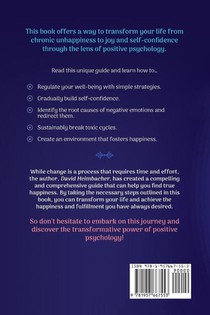 Positive Psychology - The 4 Pillars of Happiness achterzijde