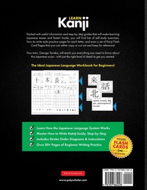 Learn Japanese Kanji N5 Workbook achterzijde