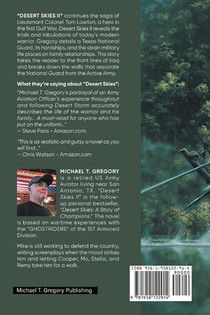 Desert Skies II achterzijde