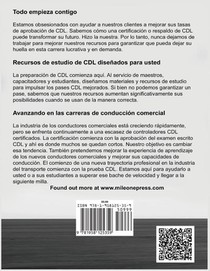 Examen de preparación para CDL achterzijde