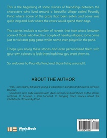 Harold the Hippo and Drucilla Duck at Poundly Pond achterzijde