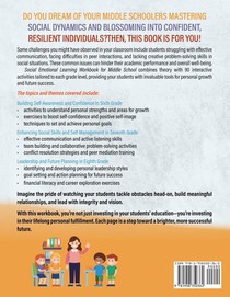 Bass, R: Social Emotional Learning Workbook for Middle Schoo achterzijde