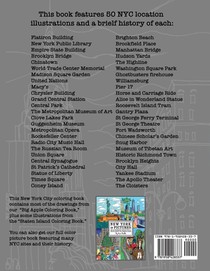New York City Coloring Book & History achterzijde