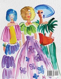 Fashion Illustration Techniques in Watercolor achterzijde