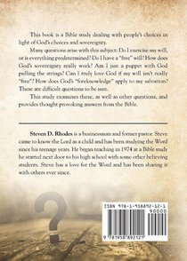 Did God Choose Me? A Study on Biblical Election achterzijde