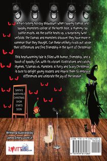 LLAMAS vs. MONSTERS achterzijde