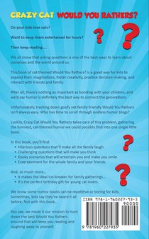 Crazy Cat Would You Rathers? For Kids Who Love Cats achterzijde