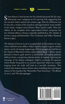 The Islands of Sorrow and Other Macabre Tales achterzijde