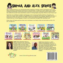 Sophia and Alex Shop for Groceries achterzijde